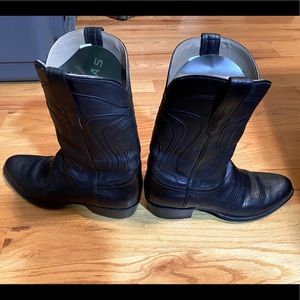 Lizard Cowboy Boots - 13D